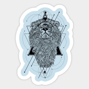 proud lion Sticker